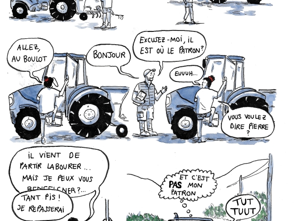 « Il est où le patron ? », une BD sur le sexisme dans l'agriculture