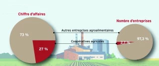 Les coopératives pèsent un quart de l'agroalimentaire français