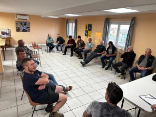 La fête du cheval de trait  se dessine