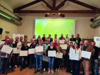 Remise des diplômes  pour les médaillés du CGA