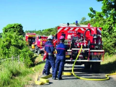 Un exercice grandeur nature pour les pompiers 