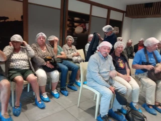 Les anciens exploitants voyagent en Savoie