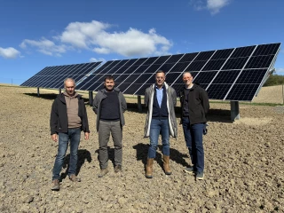  Une première ombrière sur grandes cultures dans le Puy-de-Dôme
