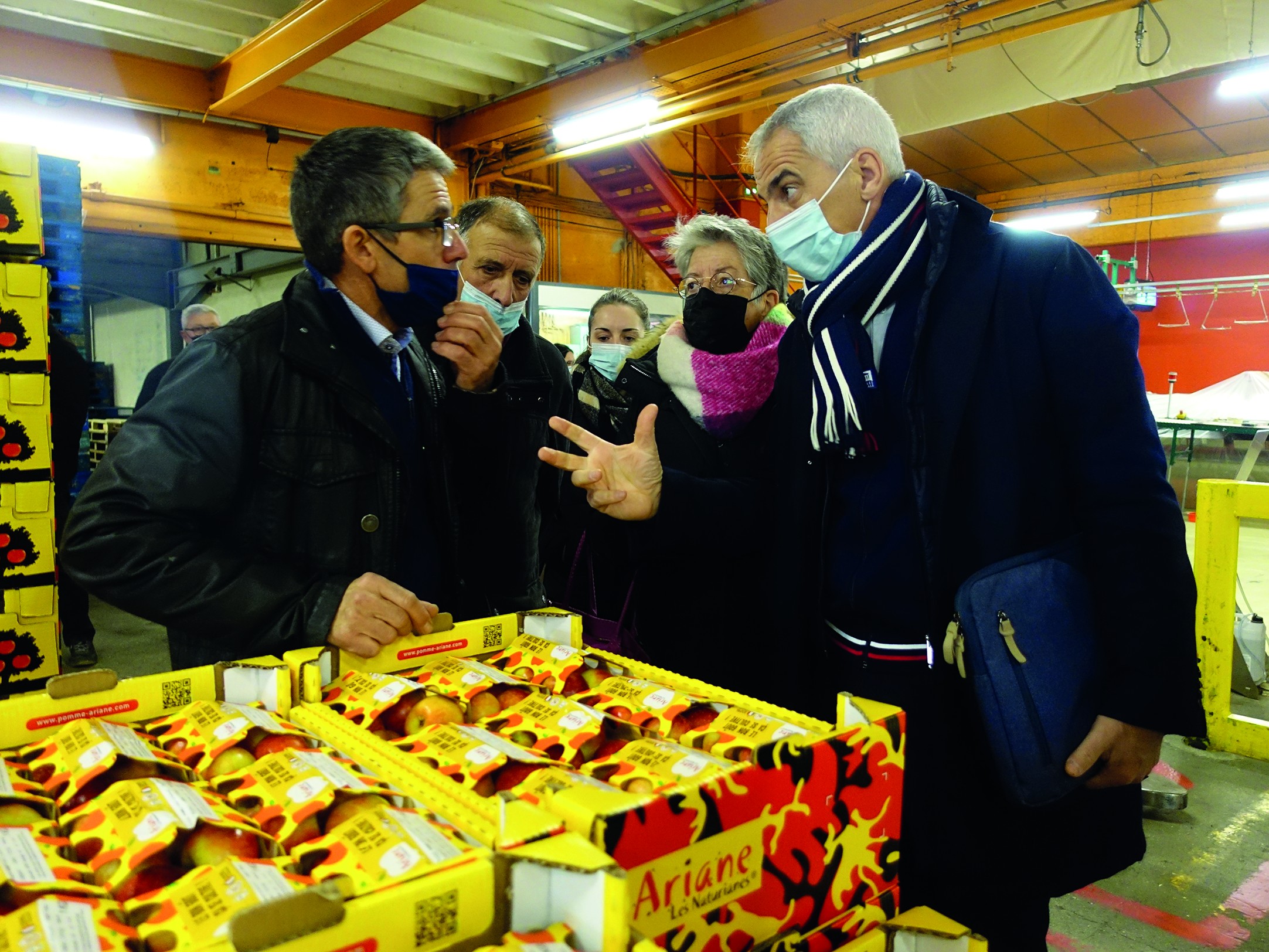 La Fédération nationale des producteurs de fruits (FNPF) sur le terrain à l’écoute des producteurs