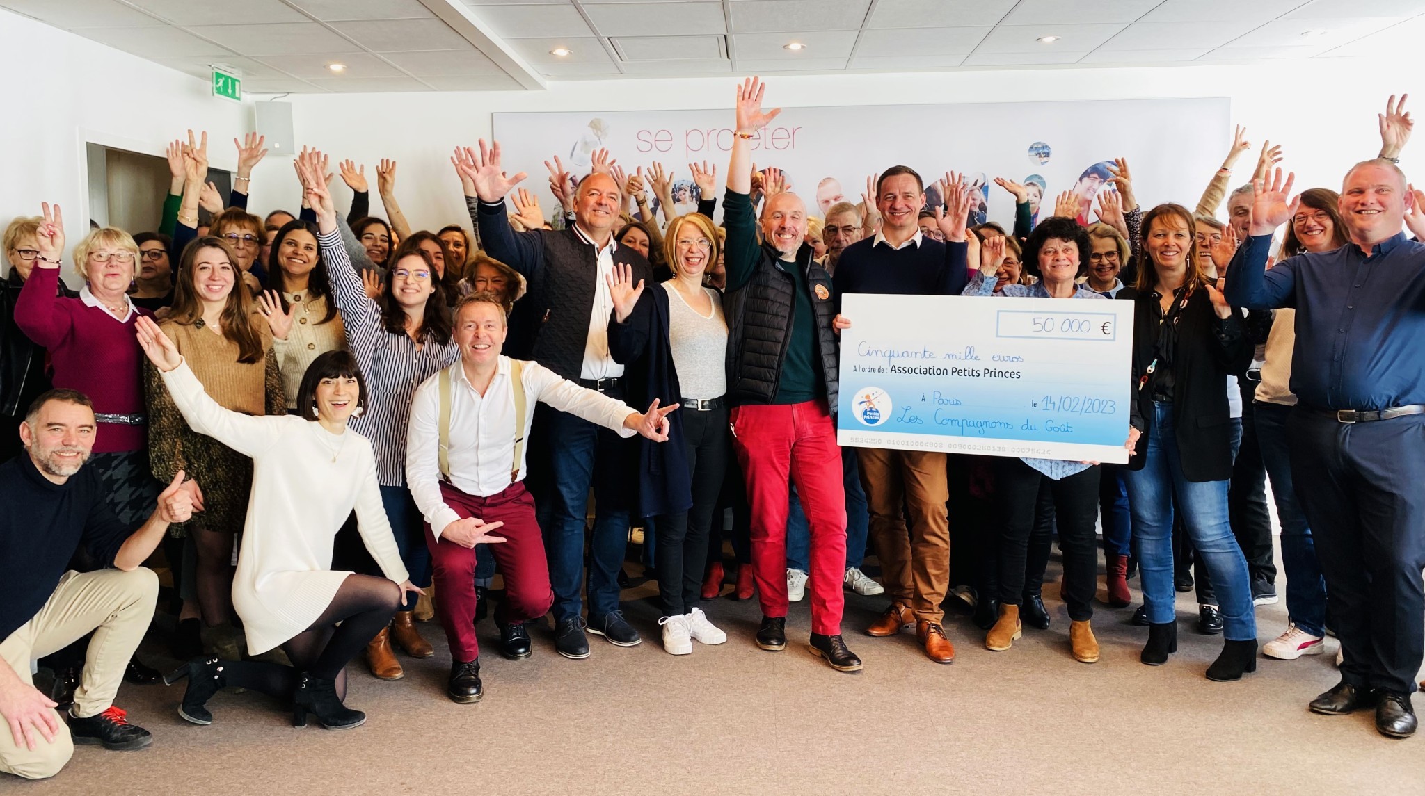 50 000 € pour les enfants malade grâce à la solidarité des bouchers
