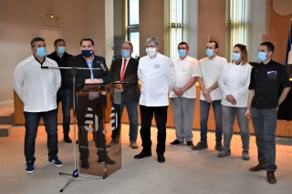 Les boulangers-pâtissiers partagent la galette avec les élus