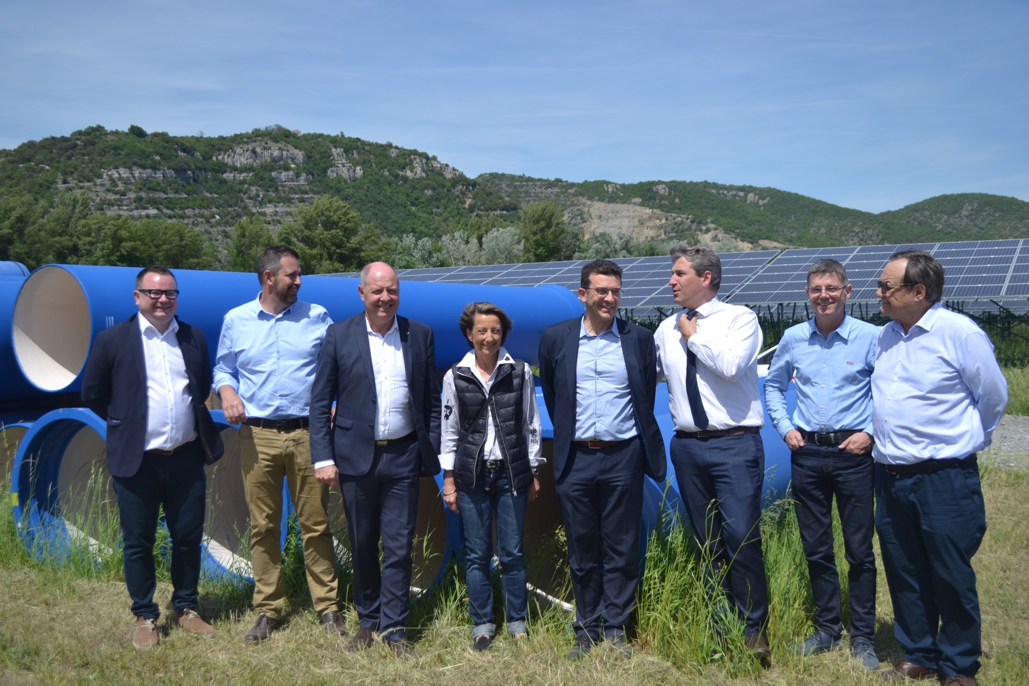 Le réseau d’irrigation agricole de la plaine de Chomérac fait peau neuve