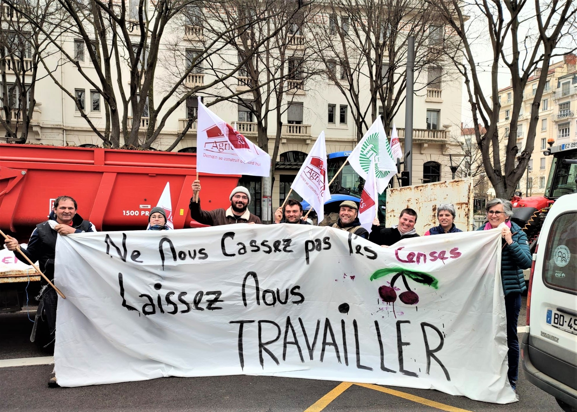 Les Ardéchois manifestent à Lyon
