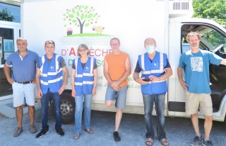 Des produits frais et 100 % Ardèche pour le Secours populaire 