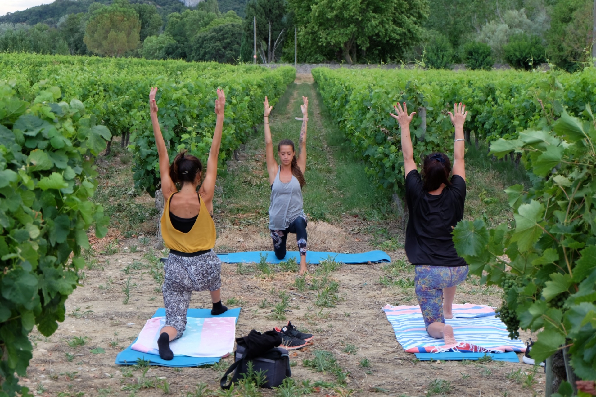 Wine Yoga : laissez-vous tenter ! 