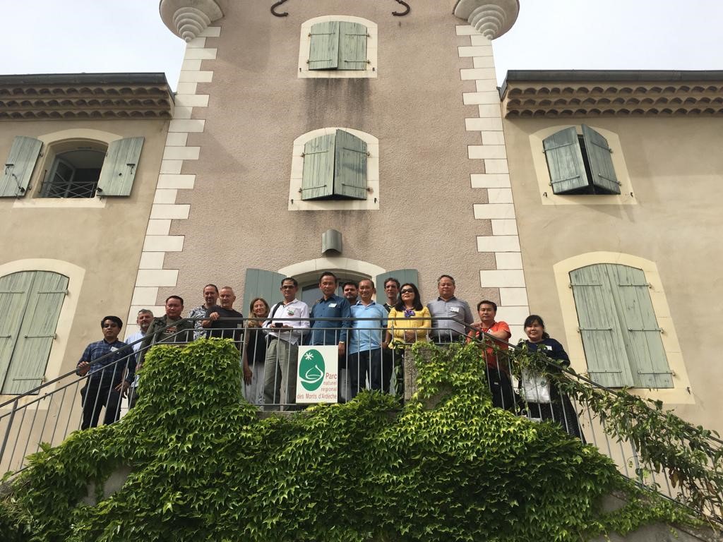 Une délégation laotienne en visite en Ardèche