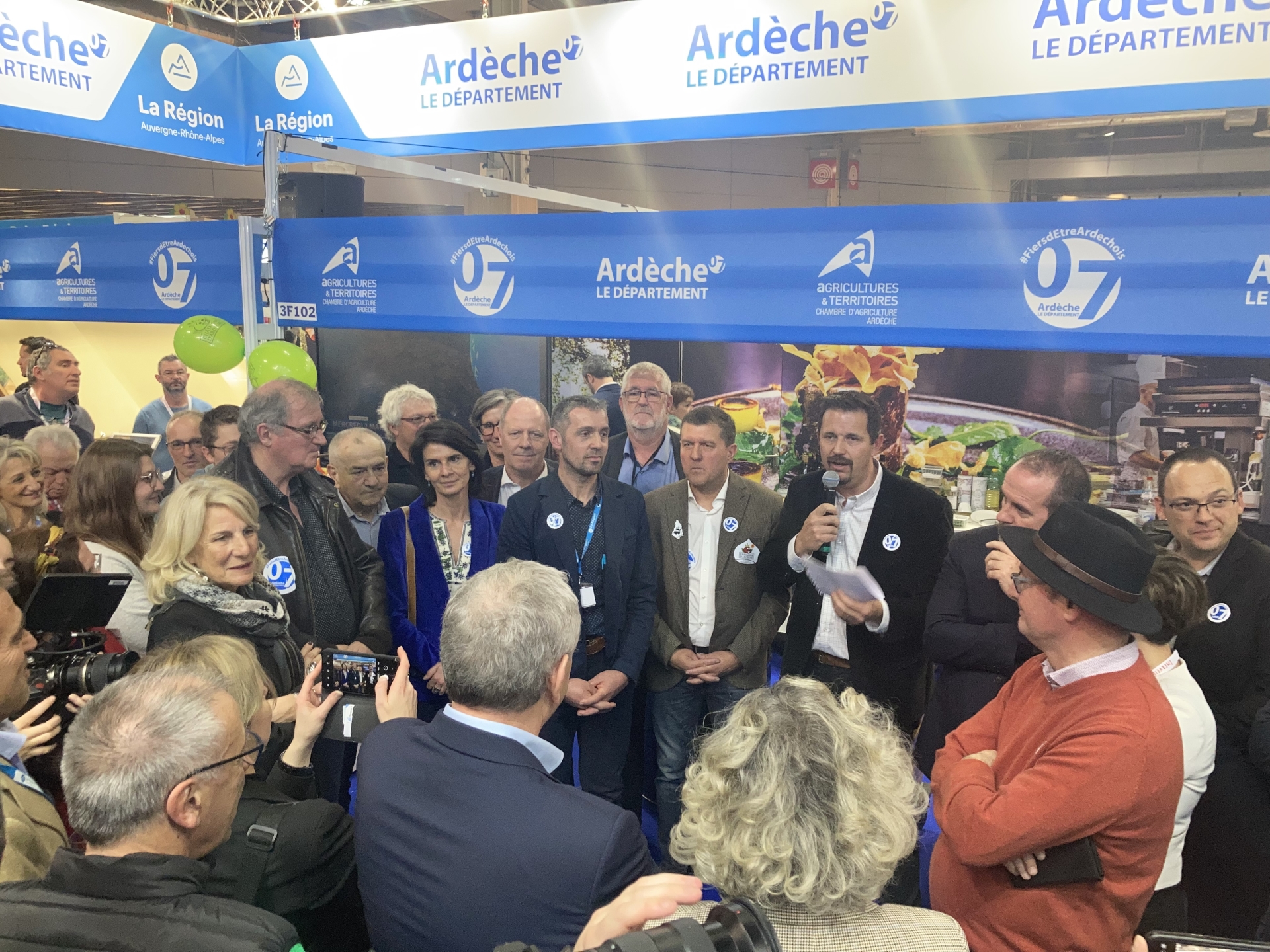 « Retour gagnant » de l'Ardèche au Salon de l'agriculture