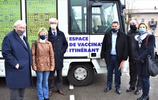 Le bus de vaccination a débuté sa tournée ! 