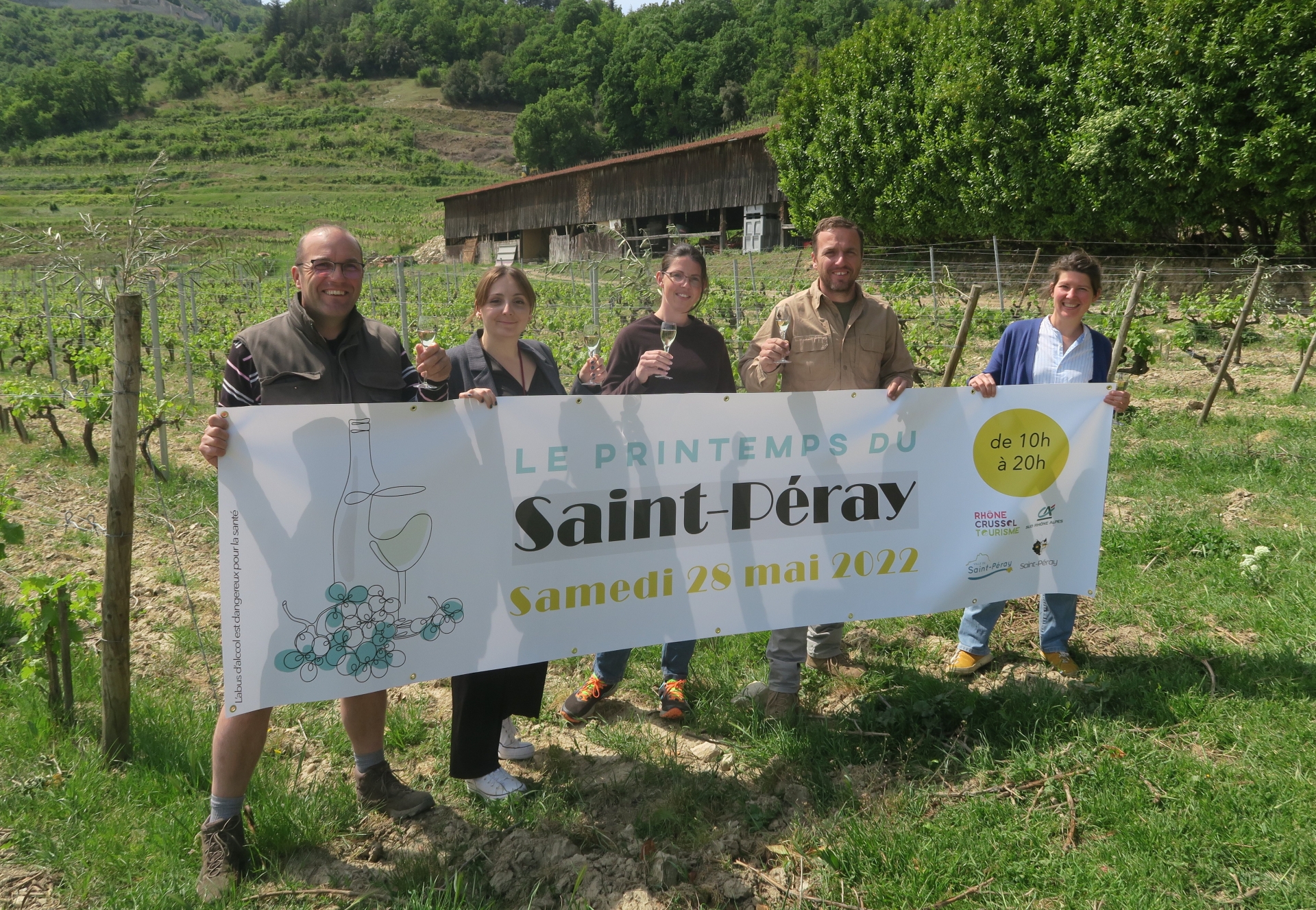 Saint-Péray fête le printemps et le vin le 28 mai !