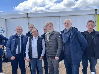 Marc Fesneau au plus près du terrain