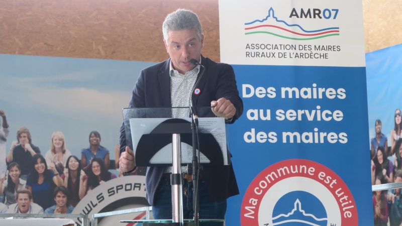Sébastien Pradier, nouveau président de l'AMR07