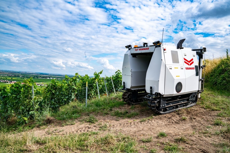 Yanmar / Un robot pour la pulvérisation viticole