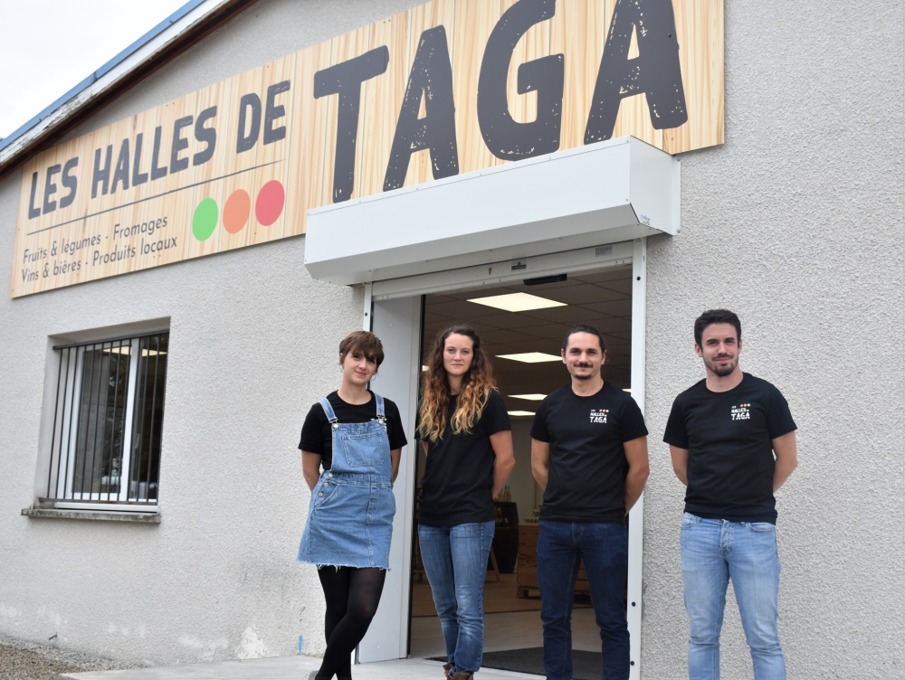 Les Halles de Taga ont été inaugurées le 14 octobre 2022 à Baix